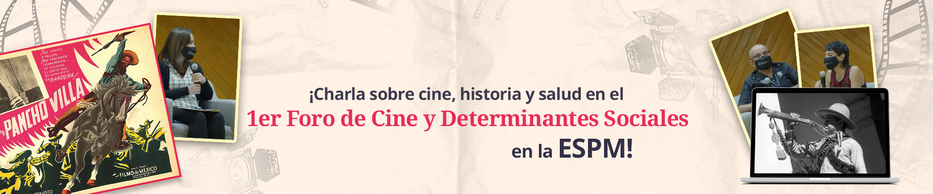 Se llevó a cabo el primer Foro de Cine y Determinantes Sociales en la ESPM