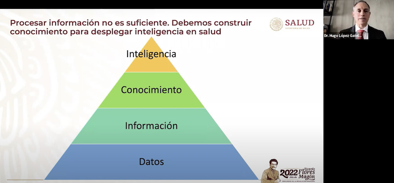 Hugo López Gatell imparte conferencia Magistral sobre la importancia de la información en salud en México