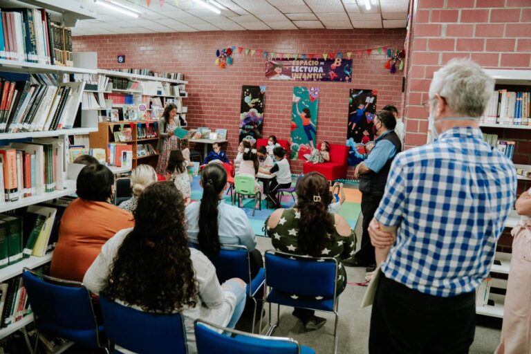 Se inauguró el Espacio de Lectura Infantil en la ESPM/INSP