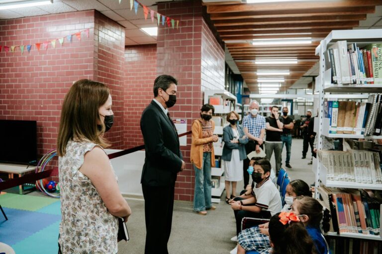 Se inauguró el Espacio de Lectura Infantil en la ESPM/INSP