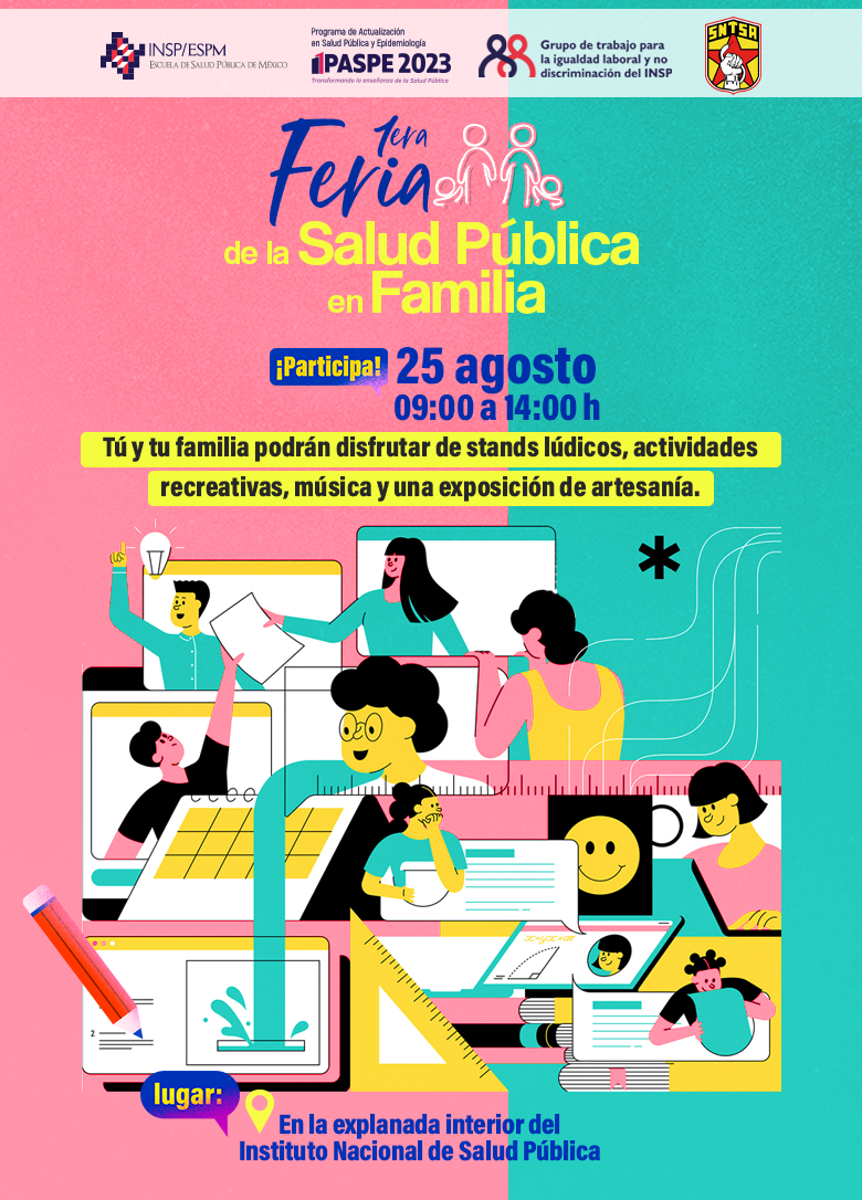 Prepárate para participar en la Feria de la Salud Pública en Familia